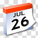 WinXP ICal, calendar logo transparent background PNG clipart