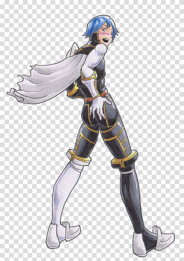 Chrom in the herosuit , anime character illustration transparent background PNG clipart