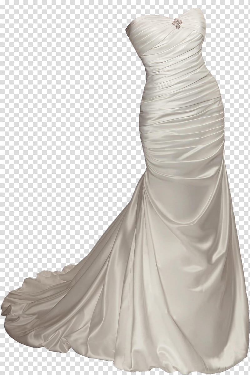 Wedding dress PNG image with transparent background