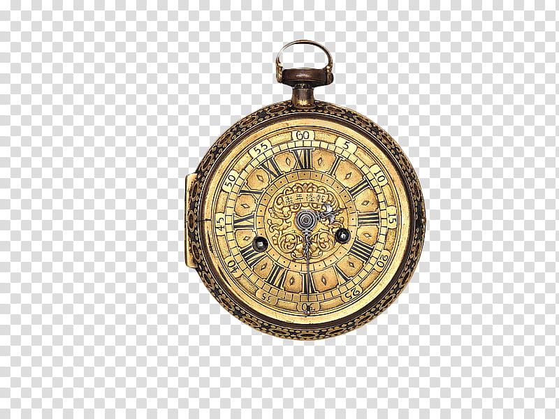 , gold-colored pocket watch transparent background PNG clipart