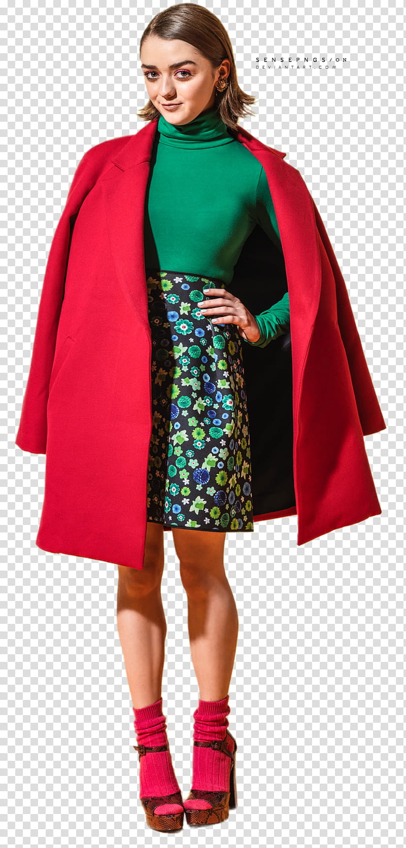 Maisie Williams transparent background PNG clipart