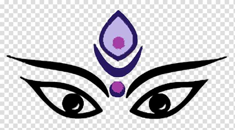 Durga Puja Logo Brand Desktop Font, DURGA MATA transparent background PNG  clipart | HiClipart