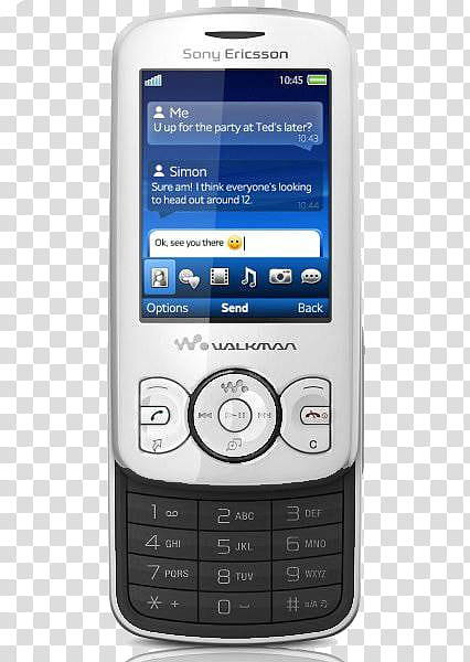 Celulares , gray Sony Ericson walkman candybar phone transparent background PNG clipart