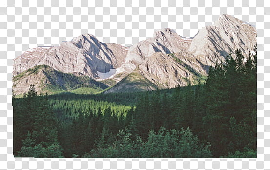 Mountains , white mountain near green trees transparent background PNG clipart