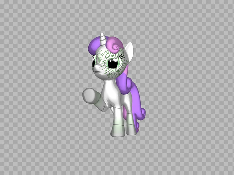 MMD/SFM: Sweetie Bot transparent background PNG clipart