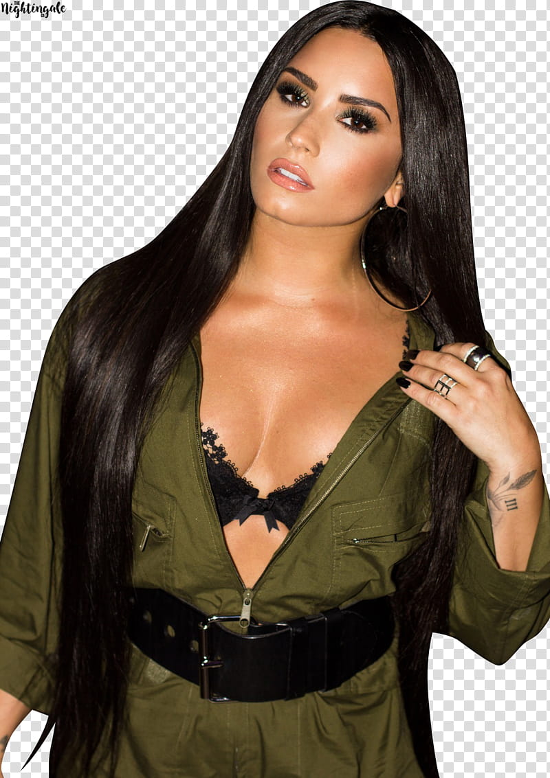 DEMI LOVATO ,,SAM () transparent background PNG clipart