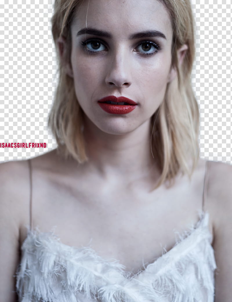 Emma Roberts , emma-by-isaacsgirlfrixnd transparent background PNG clipart