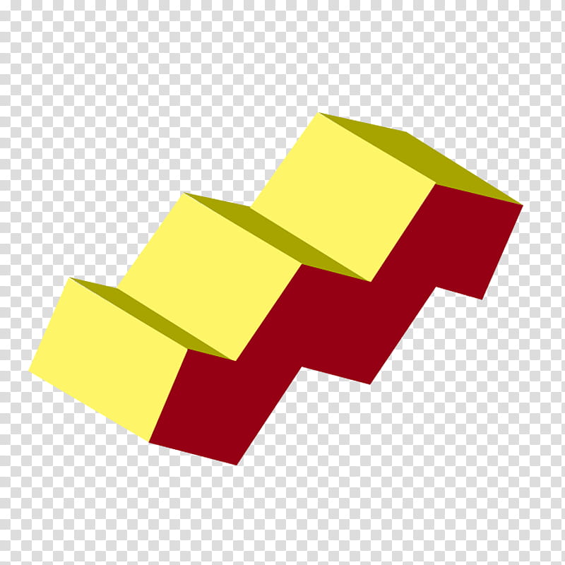 Memphis, yellow and red ladder transparent background PNG clipart