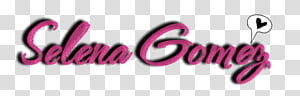 Texto Selena Gomez transparent background PNG clipart thumbnail