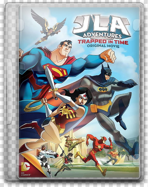 My DVD Folder Movie , JLA-Cover transparent background PNG clipart