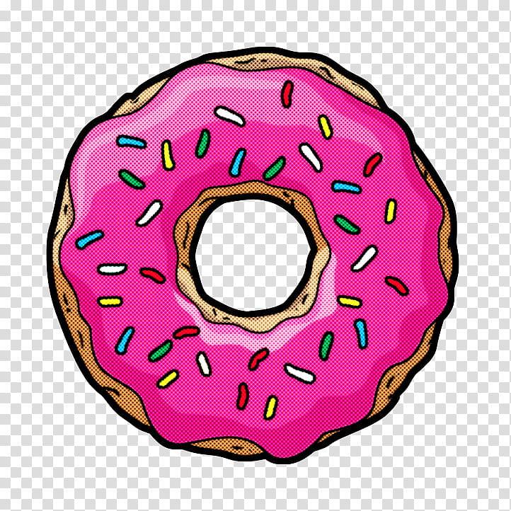 doughnut pink pastry ciambella bagel, Baked Goods, Auto Part, Glaze, Food transparent background PNG clipart