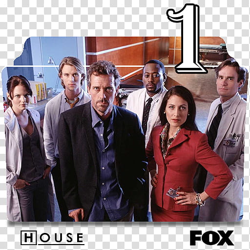 House M D series and season folder icons, House MD S ( transparent background PNG clipart