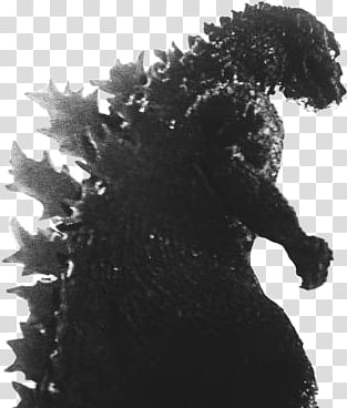 Godzilla  render  transparent background PNG clipart