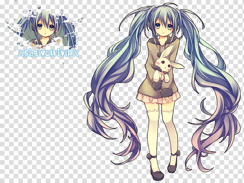 Miku Renders Vocaloid mony, vocaloid Miku RENDERS () icon transparent background PNG clipart