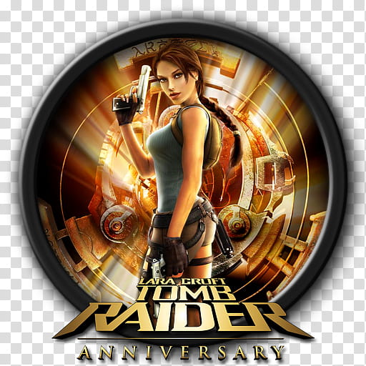Tomb Raider Anniversary Icons, tr-anniversary transparent background PNG clipart