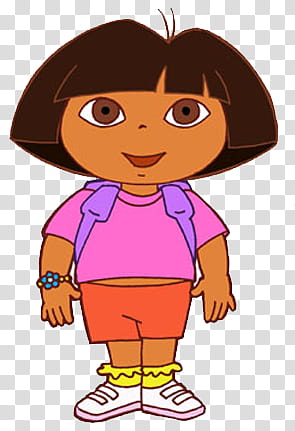 Dora The Explorer transparent background PNG clipart