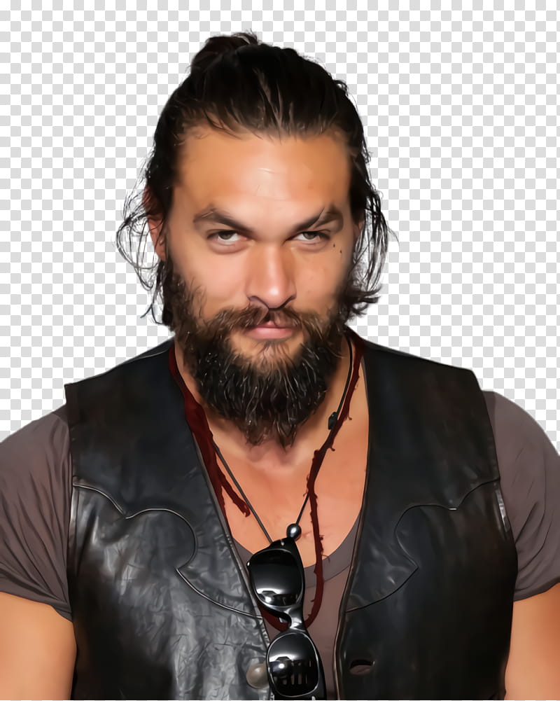 Jason Momoa, Facial Hair, Beard, Moustache, Hairstyle, Chin, Human, Black Hair transparent background PNG clipart