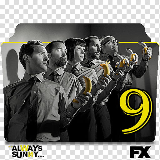 It Always Sunny series and season icons, It's Always Sunny .... S ( transparent background PNG clipart