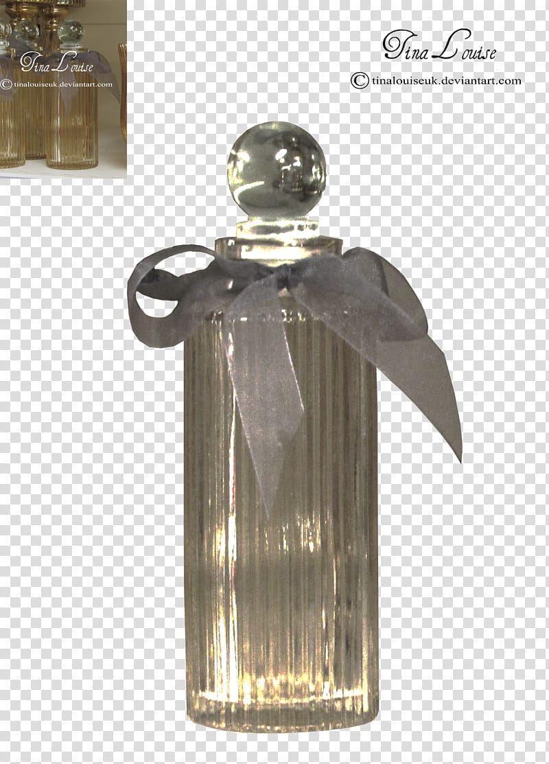 Perfume bottle, clear glass canister transparent background PNG clipart