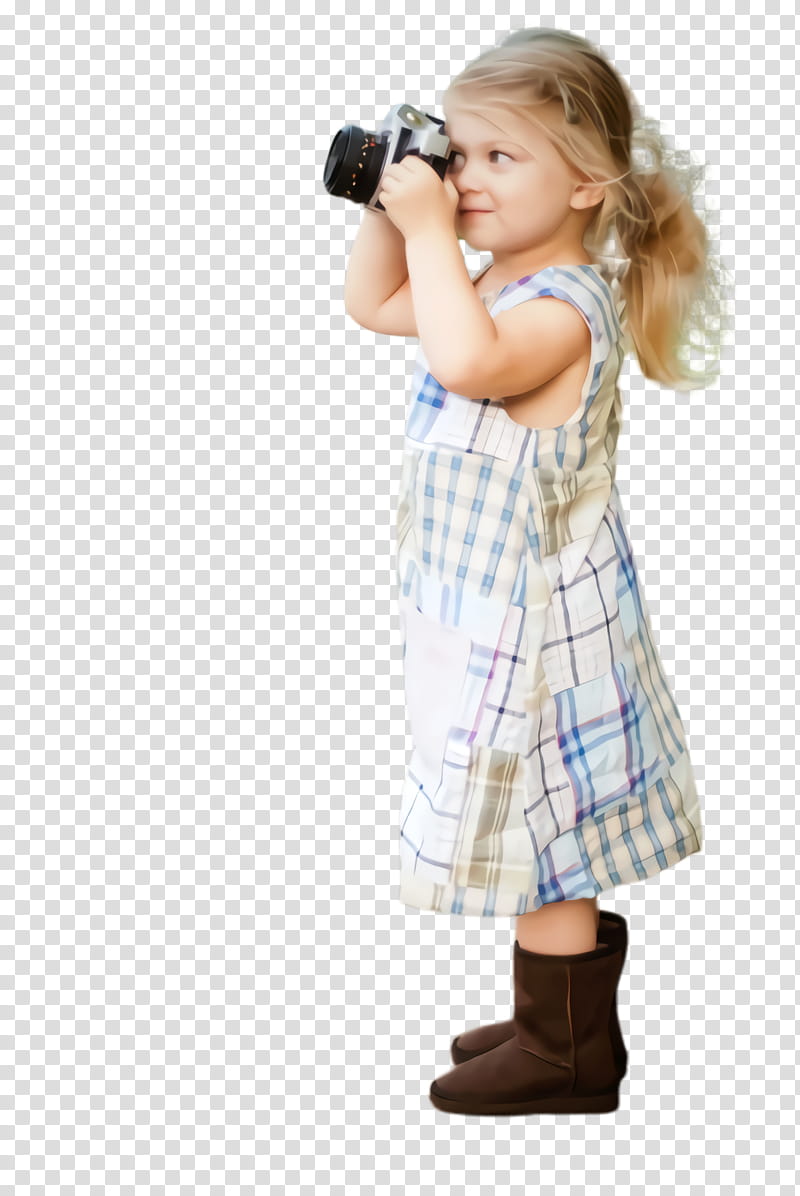 Little Girl, Kid, Child, Cute, Video, Tagged, Hashtag, Binoculars transparent background PNG clipart