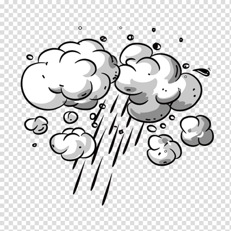 I M A COMIC , white raining clouds illustratioon q transparent background PNG clipart
