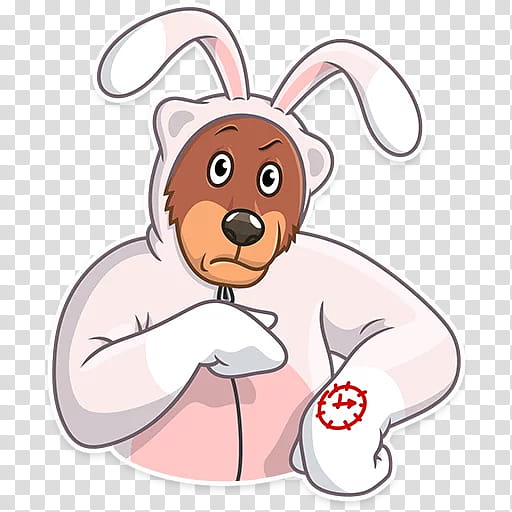 Easter Bunny, Rabbit, Easter
, Dog, Bear, Holiday, Costume, Sticker transparent background PNG clipart