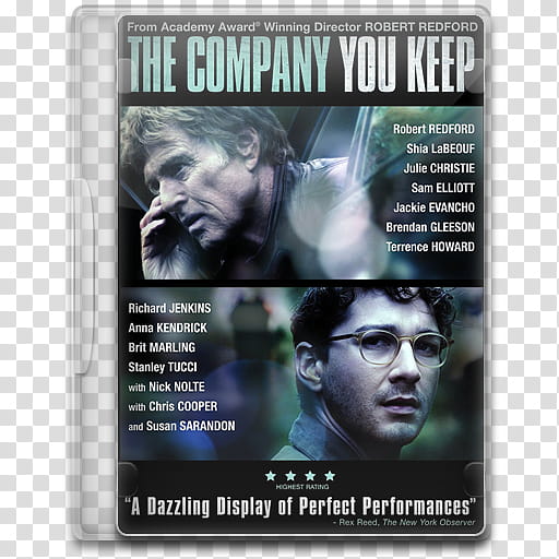 Movie Icon , The Company You Keep, The Company You Keep DVD case transparent background PNG clipart
