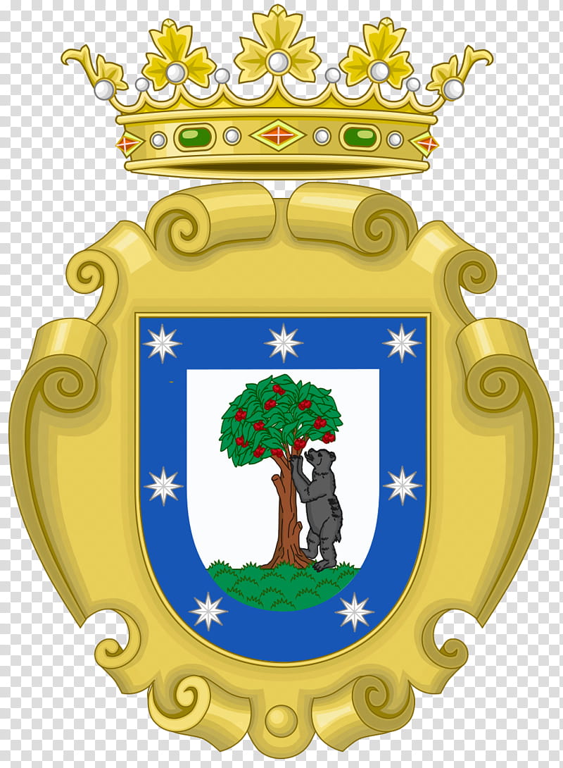 Coat, Madrid, Coat Of Arms, Coat Of Arms Of Madrid, Coat Of Arms Of The Philippines, Seal Of Manila, Heraldry, Escutcheon transparent background PNG clipart