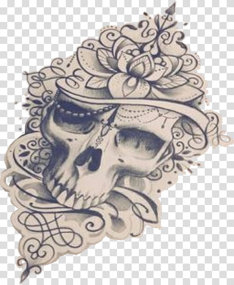 Skull Tattoo, Sleeve Tattoo, Mandala, Calavera, Body Art, Drawing, Body Piercing, Tattoo Ink transparent background PNG clipart