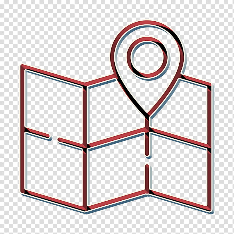Map icon SEO and online marketing Elements icon transparent background PNG clipart