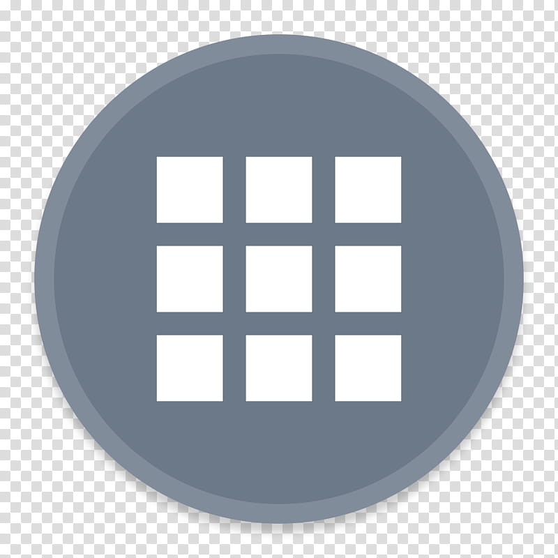 Button UI   Google, round white and gray All Application icon screenshot transparent background PNG clipart