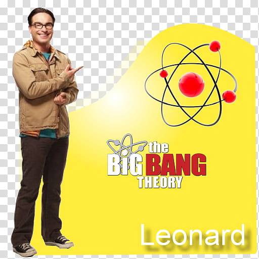 The Big Bang Theory Set , Leonard  icon transparent background PNG clipart