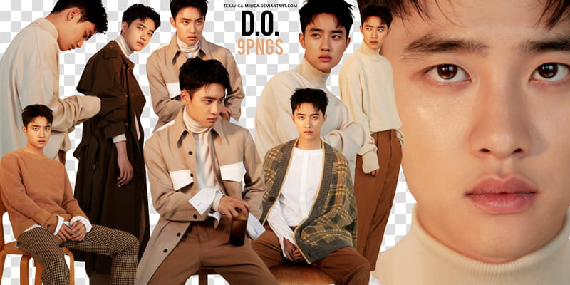 EXO D O Marie Claire transparent background PNG clipart