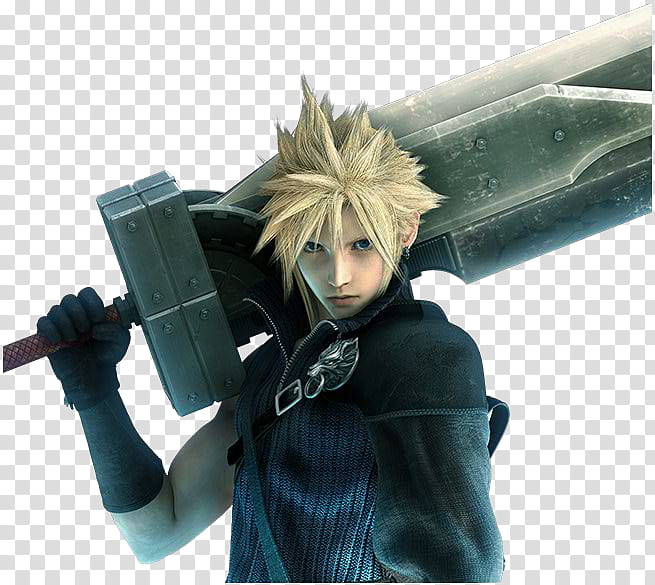 Cloud Strife transparent background PNG clipart