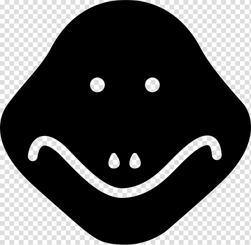 Smiley Face, Crocodile, 1000000, Crocodiles, Black, Nose, Head, Black And White transparent background PNG clipart