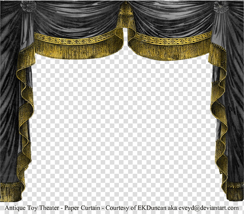 Paper Theater Curtain Onyx, gray and beige curtain transparent background PNG clipart