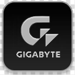 Albook extended dark , Gigabyte logo transparent background PNG clipart
