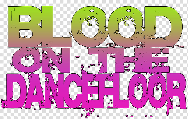 Blood On The Dance Floor Logo, Blood on the Dancefloor text transparent background PNG clipart