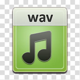 Colorfull Audio Type, wav icon transparent background PNG clipart