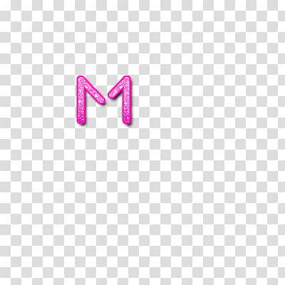 abecedario, pink letter m illustration transparent background PNG clipart