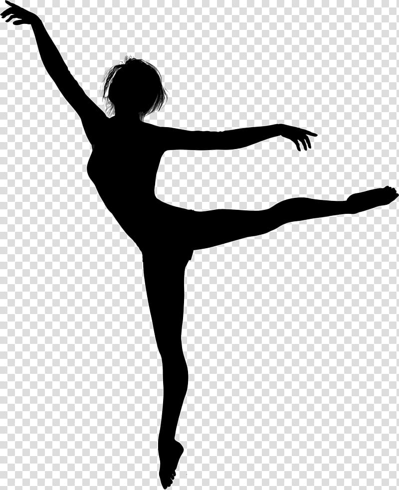 Modern, Dance, Silhouette, Ballet, Free Dance, Ballet Dancer, Woman, Drawing transparent background PNG clipart