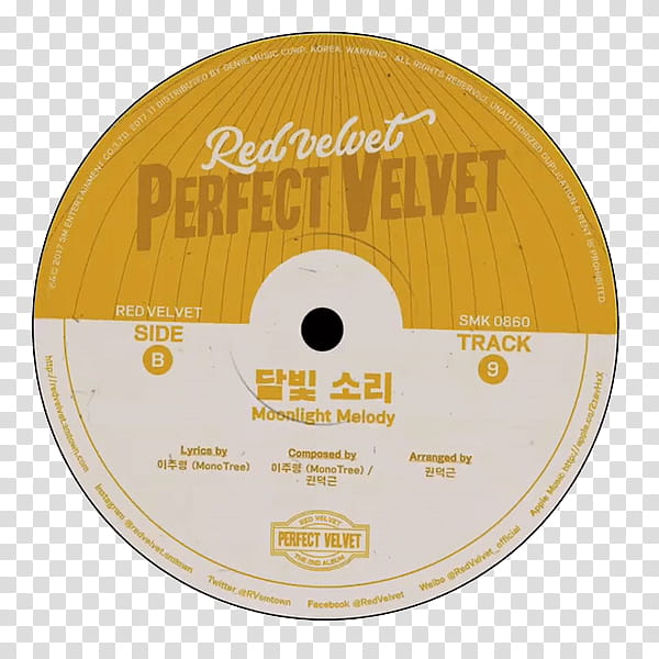 SHARE CD Perfect Velvet Red Velvet transparent background PNG clipart