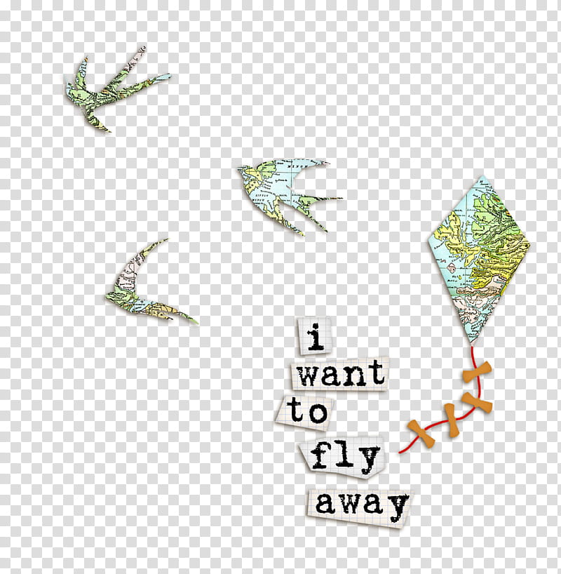 I Want to Fly Away Elements, I Want To Fly Away text transparent background PNG clipart