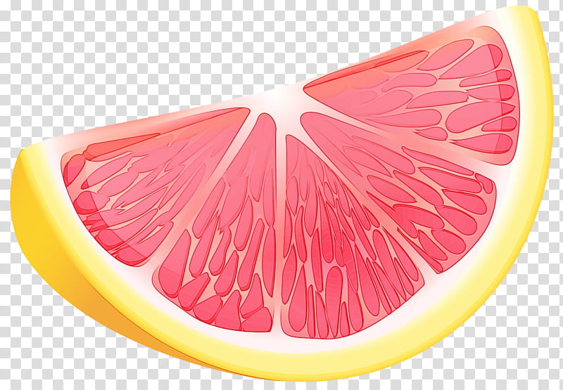 citrus pink grapefruit fruit food, Watercolor, Paint, Wet Ink, Plant, Pomelo, Lemon, Citric Acid transparent background PNG clipart