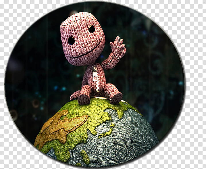 Pins, brown voodoo doll on planet Earth illustration transparent background PNG clipart