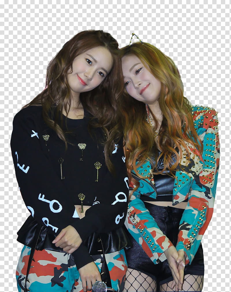 YoonA and Jessica SNSD render transparent background PNG clipart