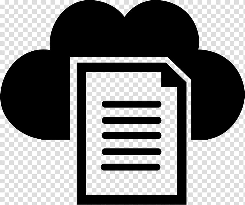 Black Cloud, Document, Cloud Computing, Symbol, Interface, Data, Chart, Computer Software transparent background PNG clipart