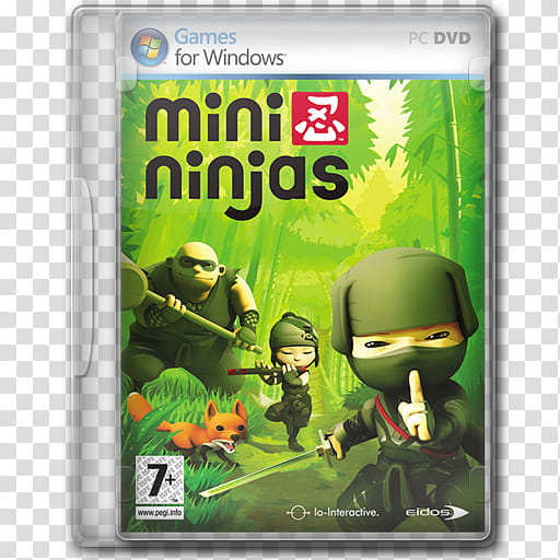 Game Icons , Mini Ninjas transparent background PNG clipart