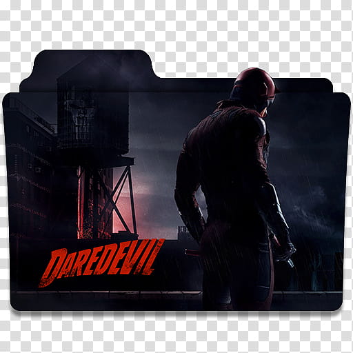 Marvel Daredevil Folder Icon II, Marvel's Daredevil () transparent background PNG clipart