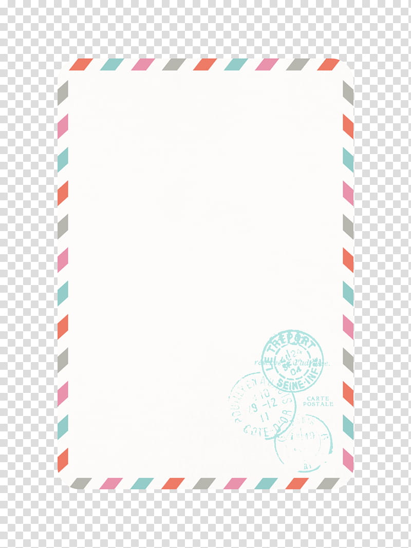 My Happy Place Journal Cards, air mail envelope transparent background PNG clipart